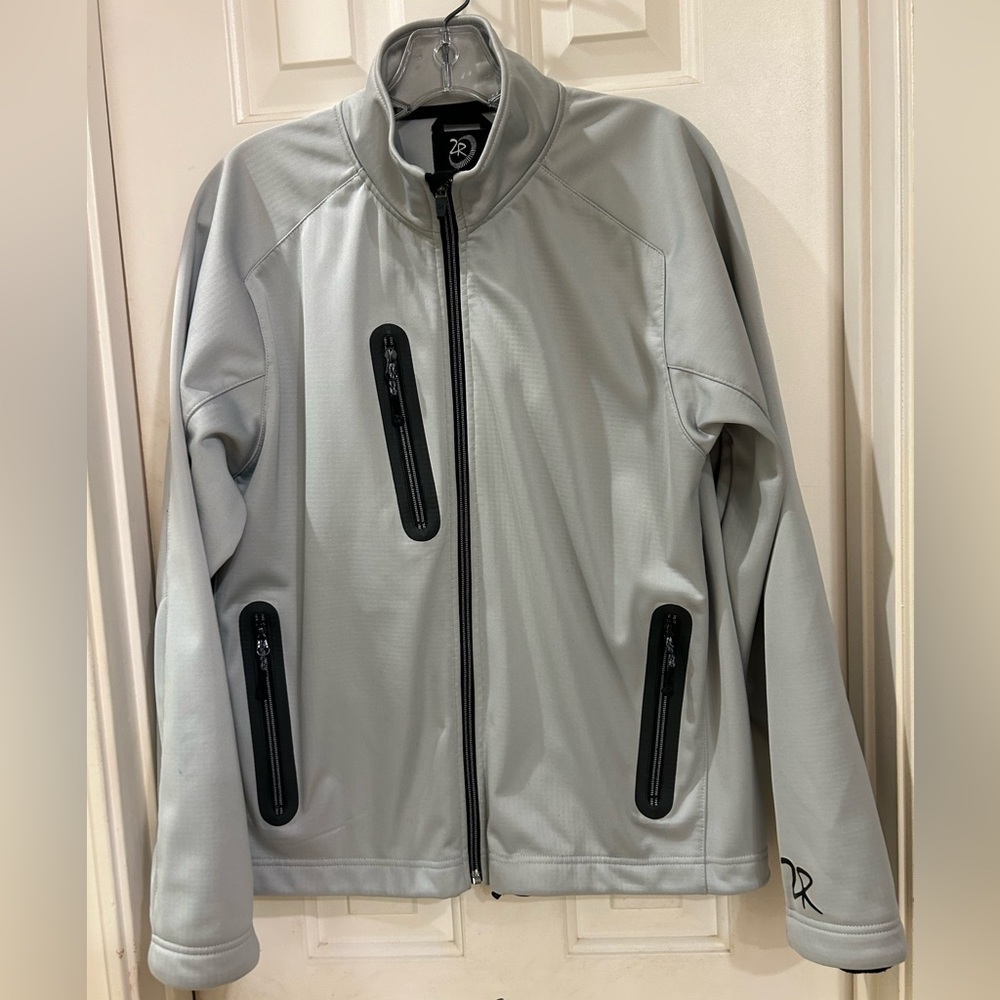 Zero Restriction Jacket Men’s Performance Tour Series, Zip, Gray, Nice! Sz S - Picture 10 of 12